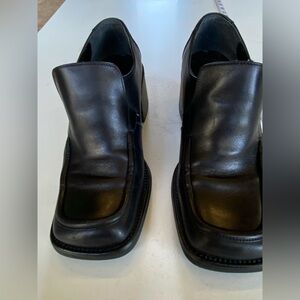 Kenneth Cole New York Black Leather Loafers